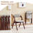 Upholstered Padded Stackable Folding Chair-346756410