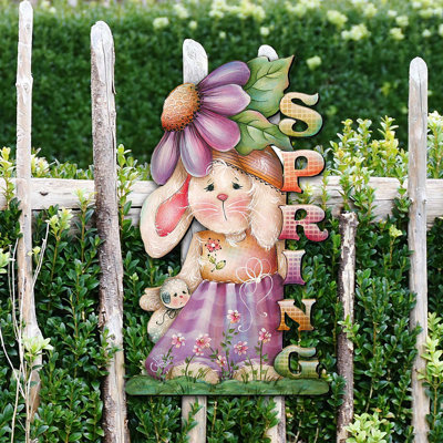 Manufactured Wood Easter Decoration