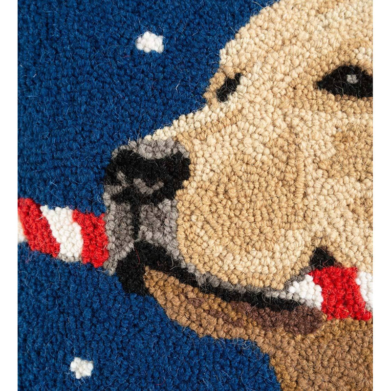 Wool Blend Throw Pillow