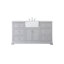 Ensemble de meuble-lavabo simple 60 po Pardue-615636236