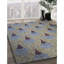 Tapis bleu marine/gris marine à motifs-1230699783