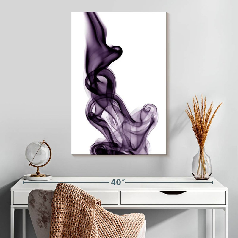 Avery Purple Smoke, 30" H x 20" W