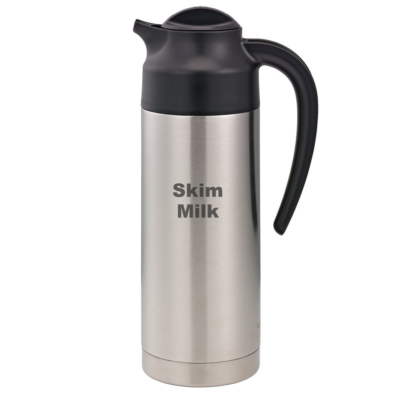 Carafe à crème en acier inoxydable 4,2 tasses
