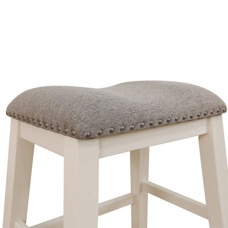 Tabouret de bar avec assise rembourrée Kynadie