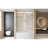 Single Sliding Shower Door Of American Design For Bathroom Usage, 56 - 60 "W X 60" H, 6Mm Clear Tempered Glass, Film Coating, Stainless Steel Square Tube Track And Ergonomic Handle In Brushed Nickel,