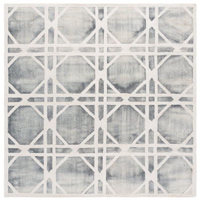 Brynjar Hand Tufted Wool Geometric Rug