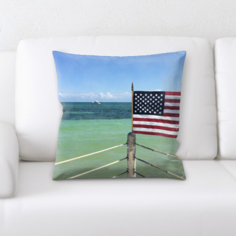 Microsuede Throw Pillow