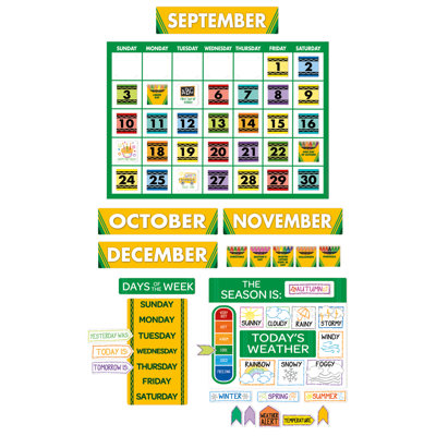 Ensemble de tableau d'affichage Eureka® Crayola®