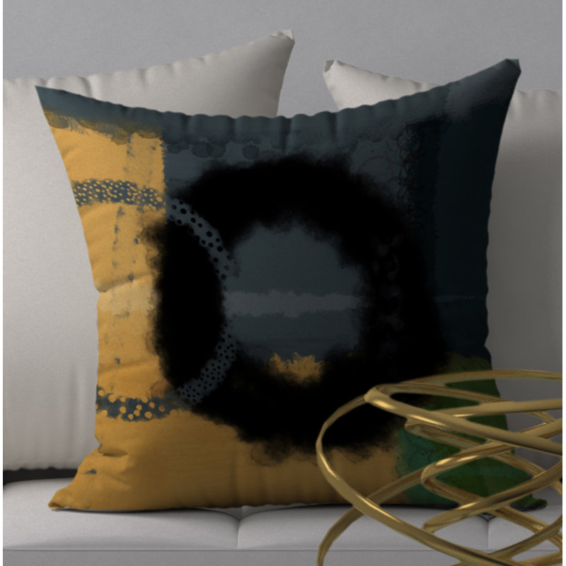Housse de coussin décorative carrée et insert Power Trust, 18 po x 18 po