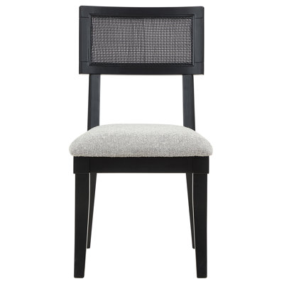 Fiammetta Solid Wood Upholstered Cushion Dining Chair