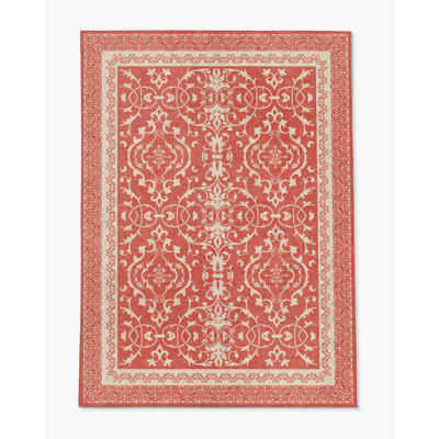 Tapis de chaise rectangulaire à poils courts Rao