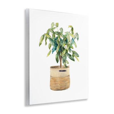 Art mural sur plante en pot par Lanie Loreth