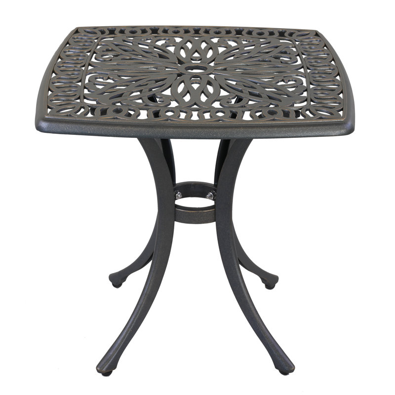 Table d'appoint en métal Kaneidra, Nuit désertique