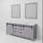 Marsyas 80 in W x 22 in D Double Bath Vanity and 30 in Mirrors-113388993-113388994