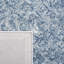 Tapis gris / bleu en laine / coton touffeté à la main Marquee-1960127935