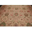 Tapis oriental beige / rosé / vert en laine noué à la main 10 pi 3 po x 13 pi 9 po Oriental