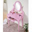 Ensemble coiffeuse et tabouret de maquillage Moniys-1681599861
