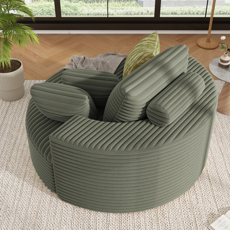 Chaise longue surdimensionnée Hart Hart, Vert