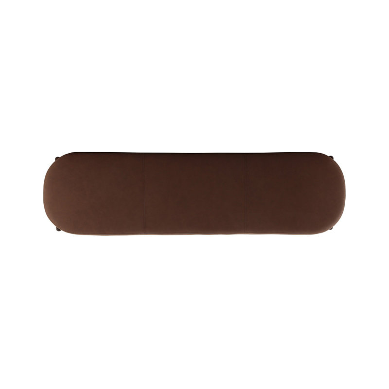 Kirby Leather Bench