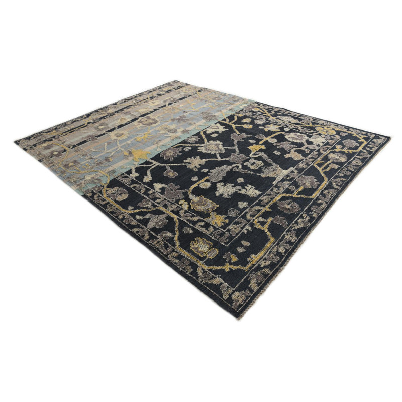 Tapis noir Pitre