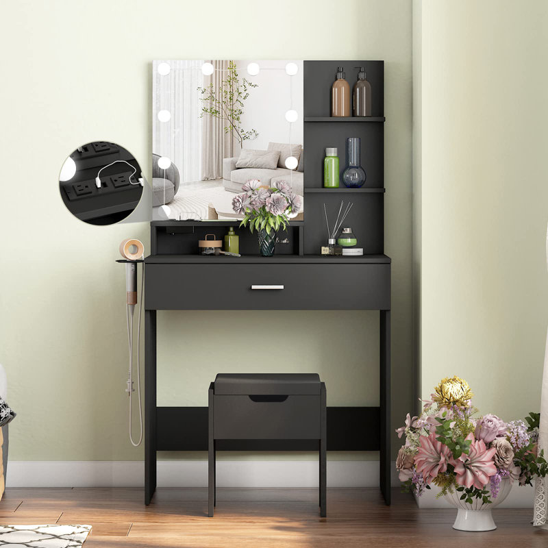 Gottberg Vanity, Black