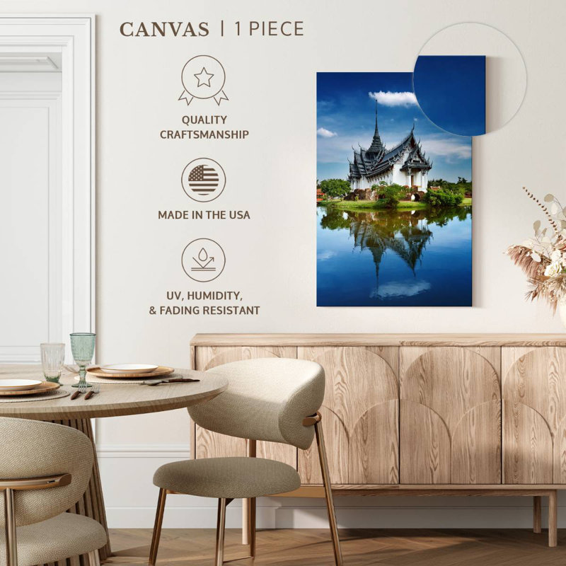 Sanphet Prasat Palace Reflection, 39" H x 26" W