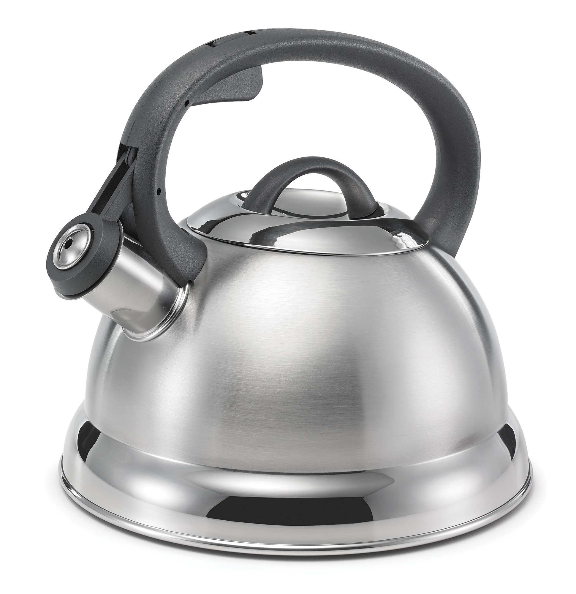 Polder Products LLC 2.4 Quarts Stainless Steel Whistling Stovetop Tea