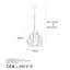 Luminaire suspendu sphère 1 lumière Mebane-91932761