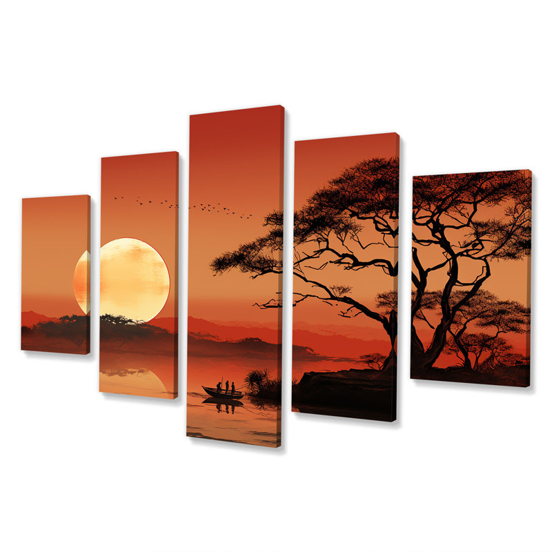 Art africain «Spirit of the Wild I» - Arbre africain