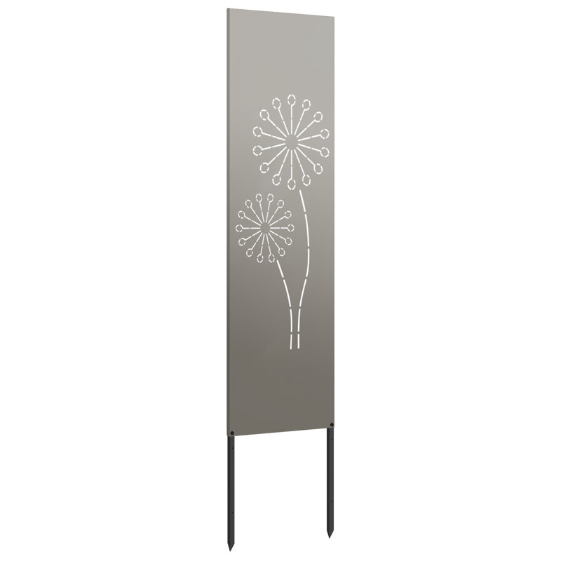140cm H x 50cm W Rusty Fence Panels Included