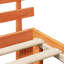 Bed Frame with Headboard Solid Pine Wood-2092905533-2092905532