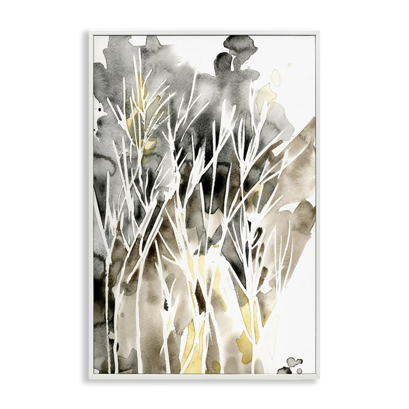  Abstrait, brindilles, aquarelle, art numérique par Regina Moore, H 18 po x l 12 po