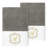Winston Porter 100% Turkish Cotton MONICA 2PC Embellished Hand Towel Set-848470124