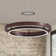 Reiser Dimmable 1-Light LED Chandelier with Remote Control
