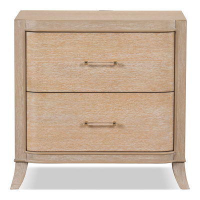 Table de chevet 2 tiroirs Stanger