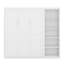 Grand lit escamotable avec tablettes-792903130