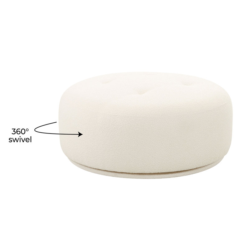 104.9cm Wide Solid Colour Standard Ottoman