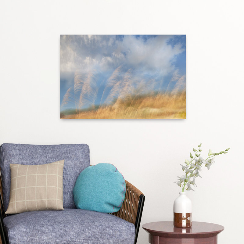 Vagues de Terra, rêve, éthéré, paysage serein, art naturel, H 16 po x l 24 po