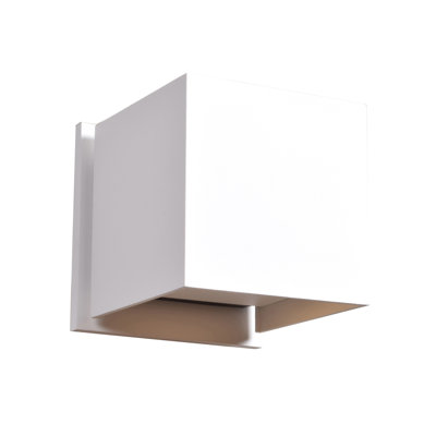 Square - LED Four Inch Outdoor Wall Sconce