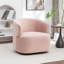 Fauteuil demi-tonneau pivotant rembourré Tybias-614981183