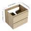 Meuble-lavabo en chêne, 24 po, unité fonctionnelle, chêne, grands tiroirs de rangement-2131156780-2131156778