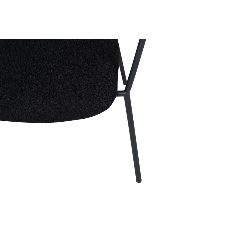 Bonview Upholstered Armchair, Black