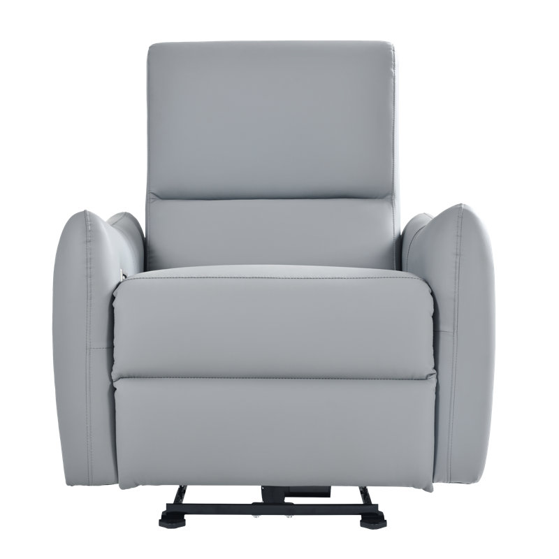 zero clearence recliner  Recliner,Power Recliner Chair,Electric Recliner for Living Room,PU Leather Reclining Armchair for small space,Reclining Sofa for Bedroom/Apartment/RV,with USB Port