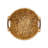 13" Natural Woven Water Hyacinth Basket