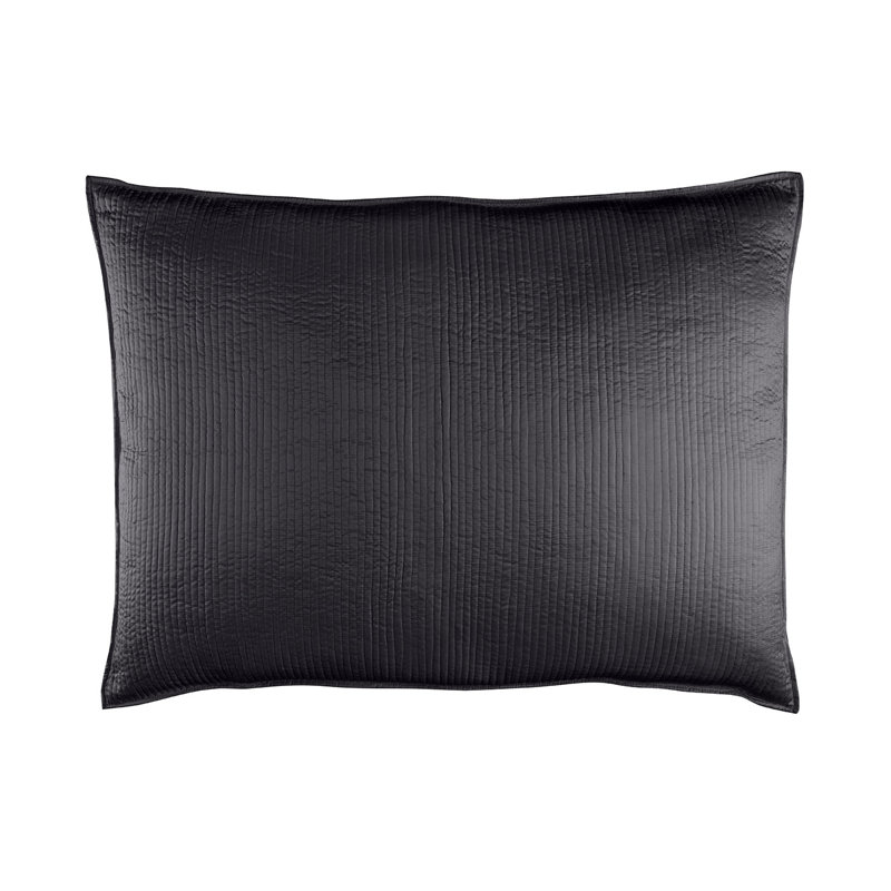 Retro Lumbar Pillow Cover & Insert, 27" x 36", Black