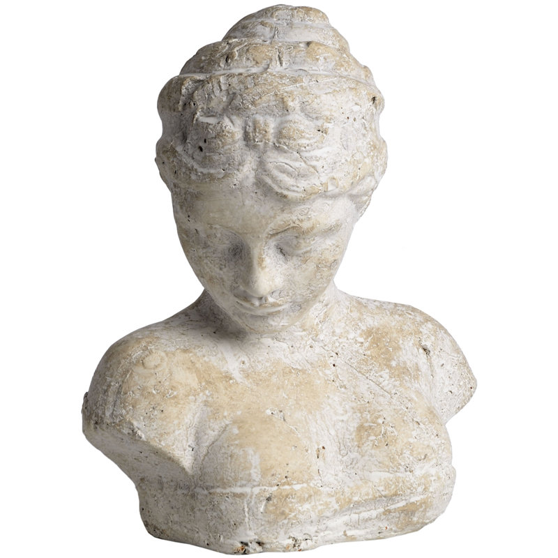 Stone Bust Decorative Object