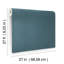 Cromie Turquoise Texture Wallpaper-578597980