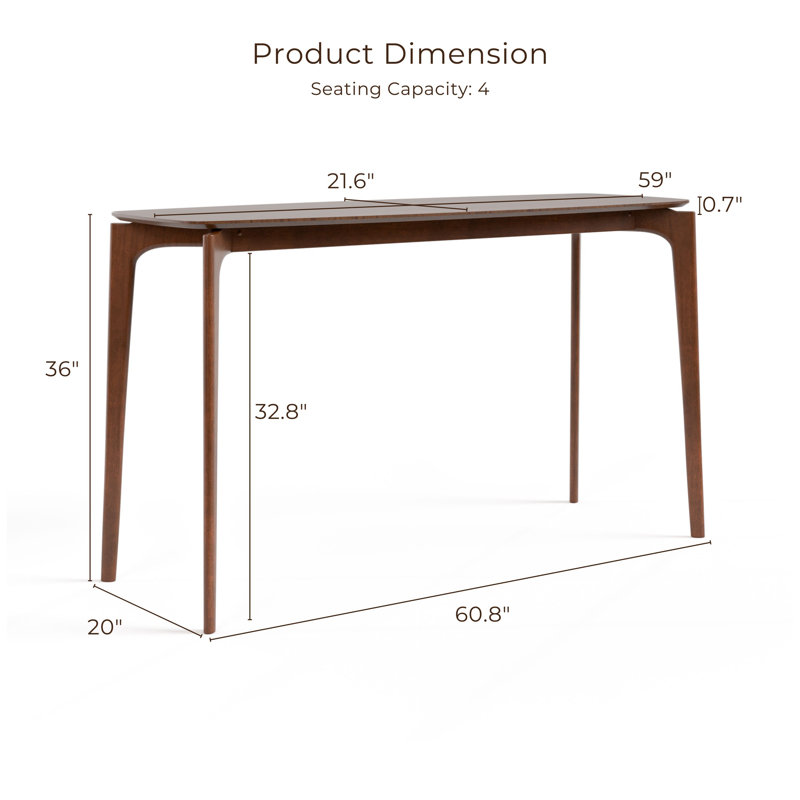 Decimus Gateshead 36"H Counter Height Dining Table