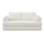 Canapé-lit convertible, canapé-lit pliant en velours côtelé avec matelas en futon et coussins, canapé désossé pour le salon, beige-407463667