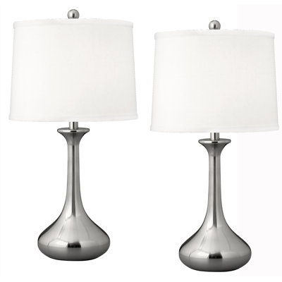 Metallic Drop Metal Table Lamp